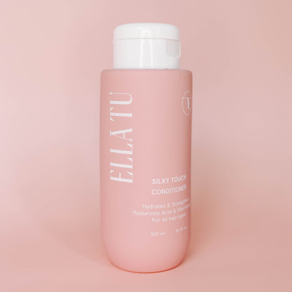 No hair care routine is complete without a good conditioner. The Ellātu Silky Touch Conditioner is formulated with moisturizing ingredients that are perfect for your next wash day.
